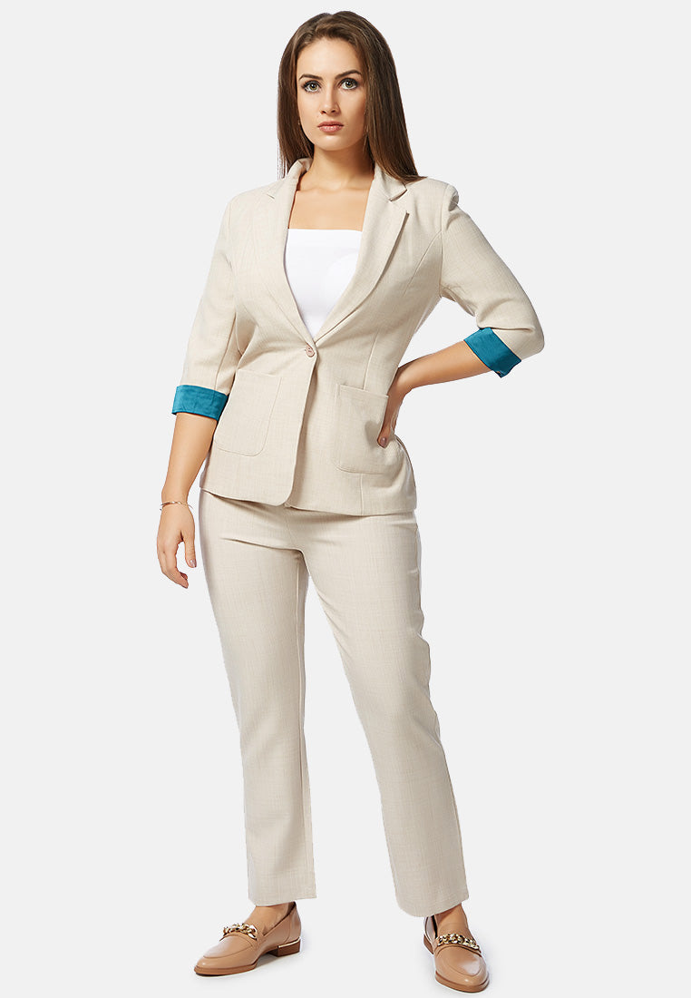 I mean Business Work Jacket#color_beige