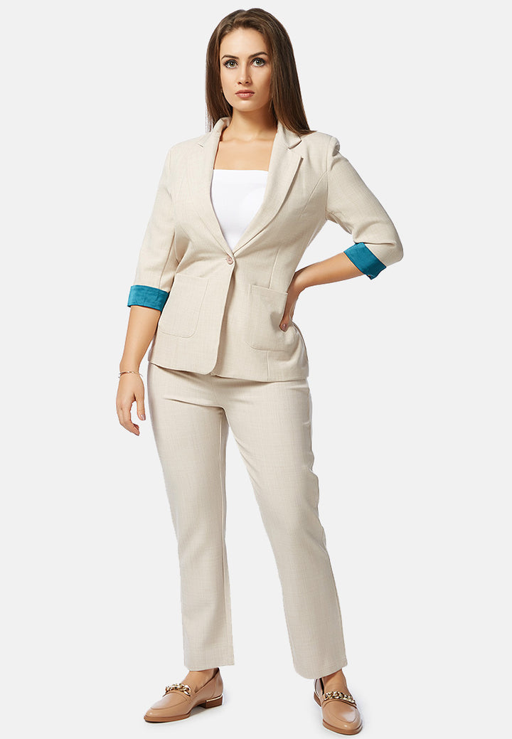 I mean Business Work Jacket#color_beige