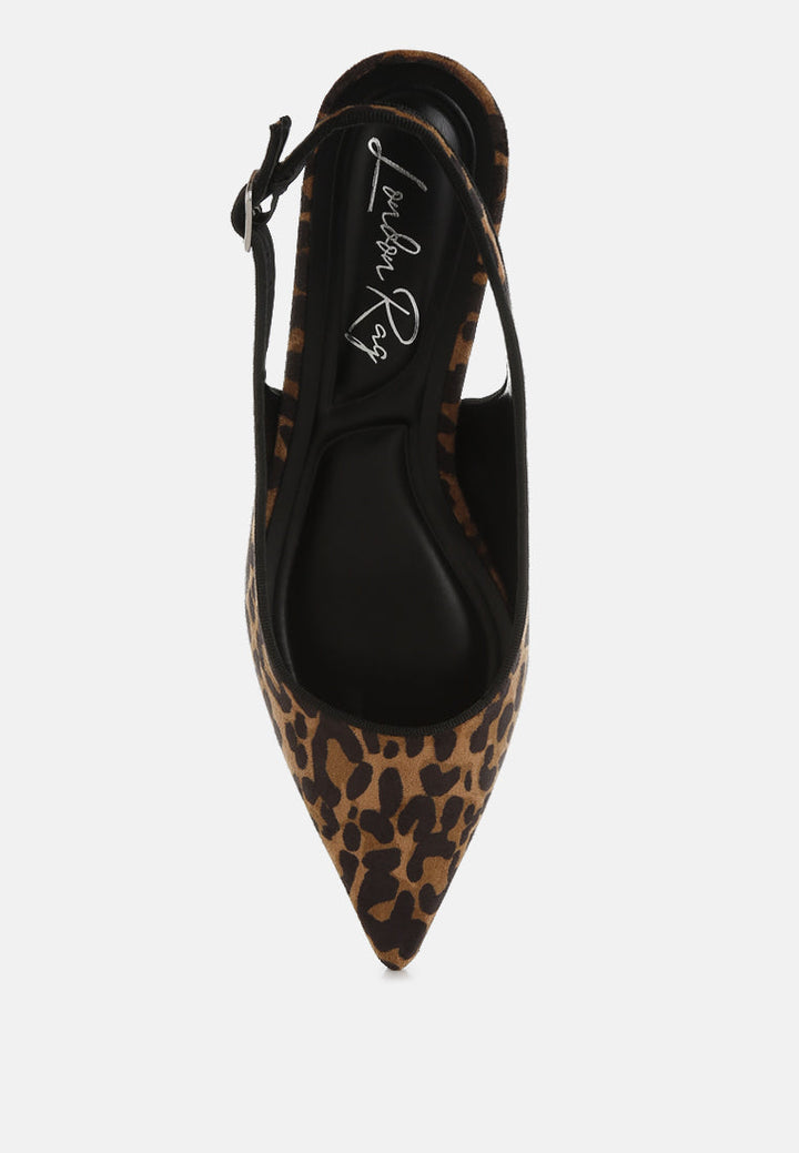 leopard print kitten heel sandals by ruw#color_multi