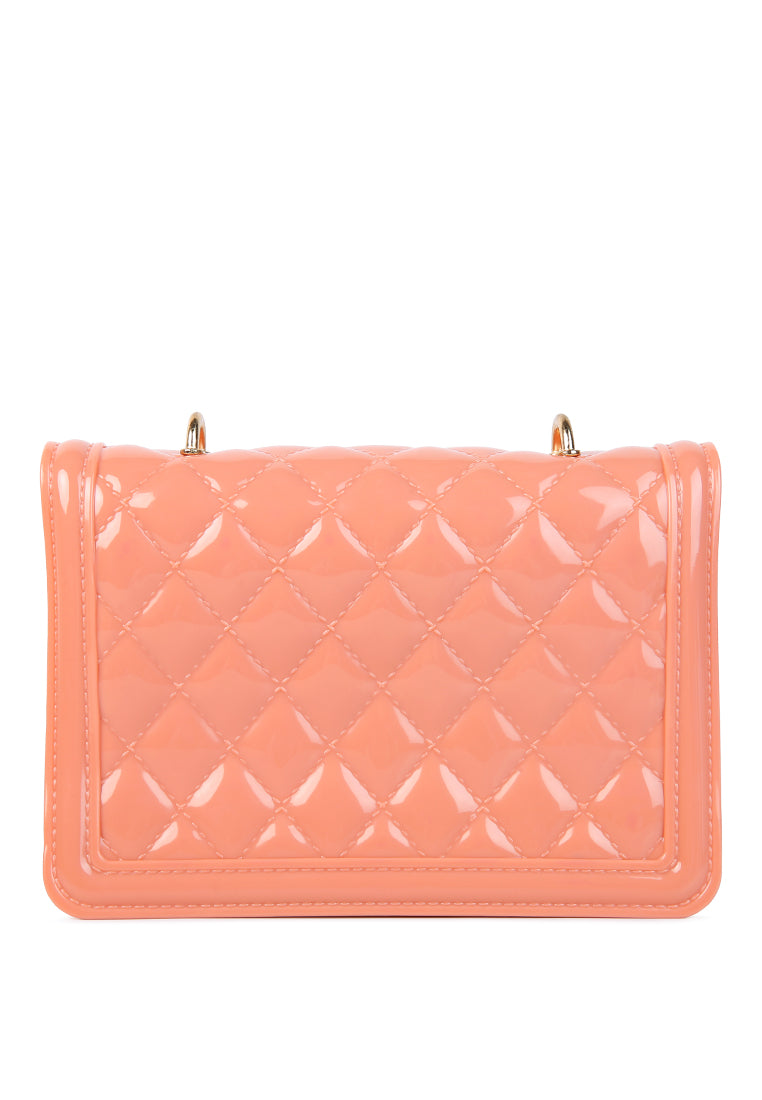 jelly quilted sling bag#color_pink