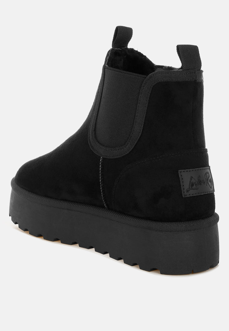 jicky chelsea ankle snow boots#color_black