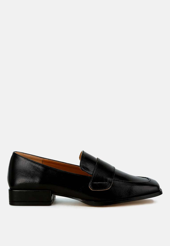 metallic penny loafers by ruw
#color_black