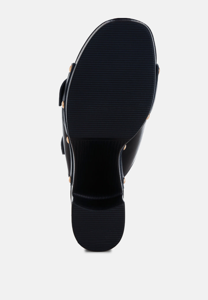 kenna dual buckle strap sandals#color_black