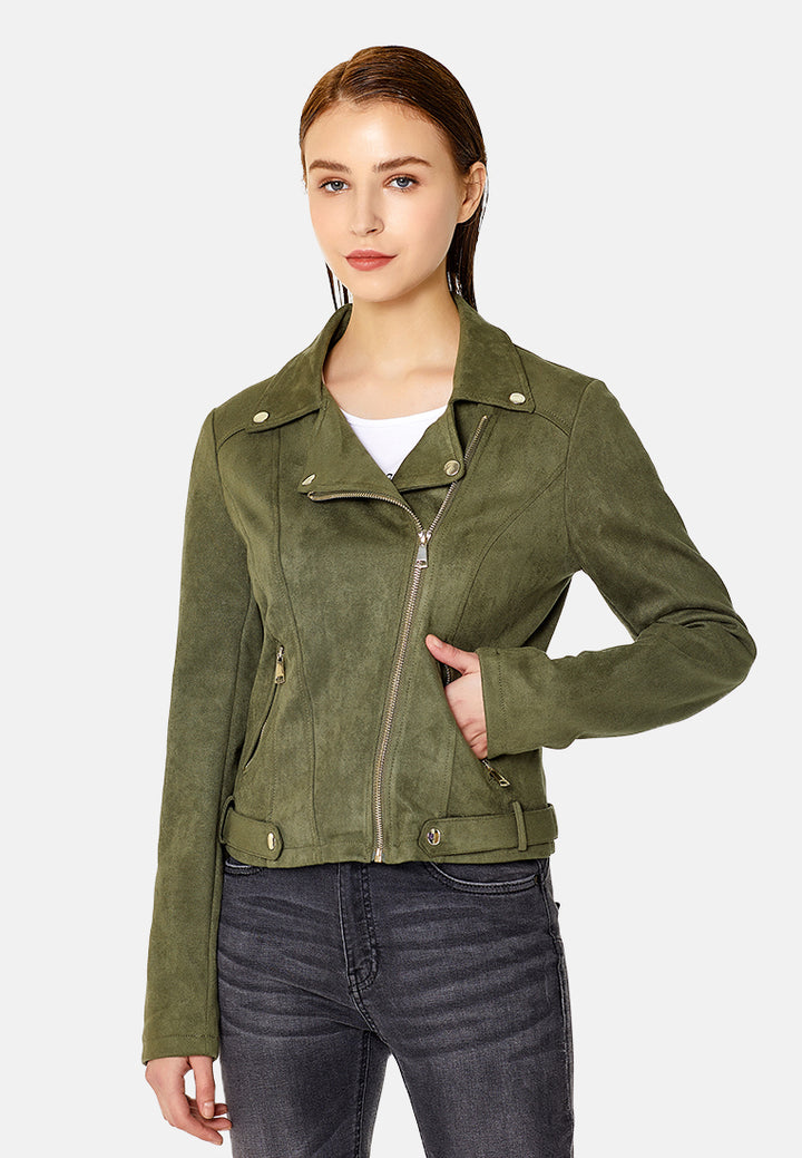 suede biker jacket#color_khaki