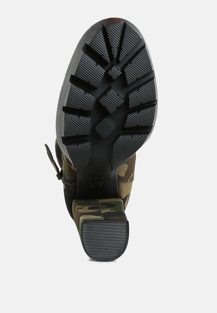 palmetto camouflage ankle boots by ruw#color_khaki
