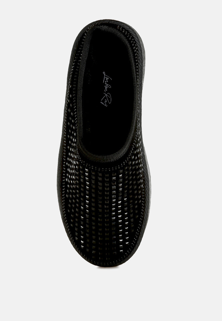 rhinestones embellished platform classic slip-on by ruw#color_black