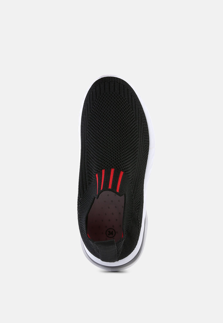 kids active play sneakers#color_black