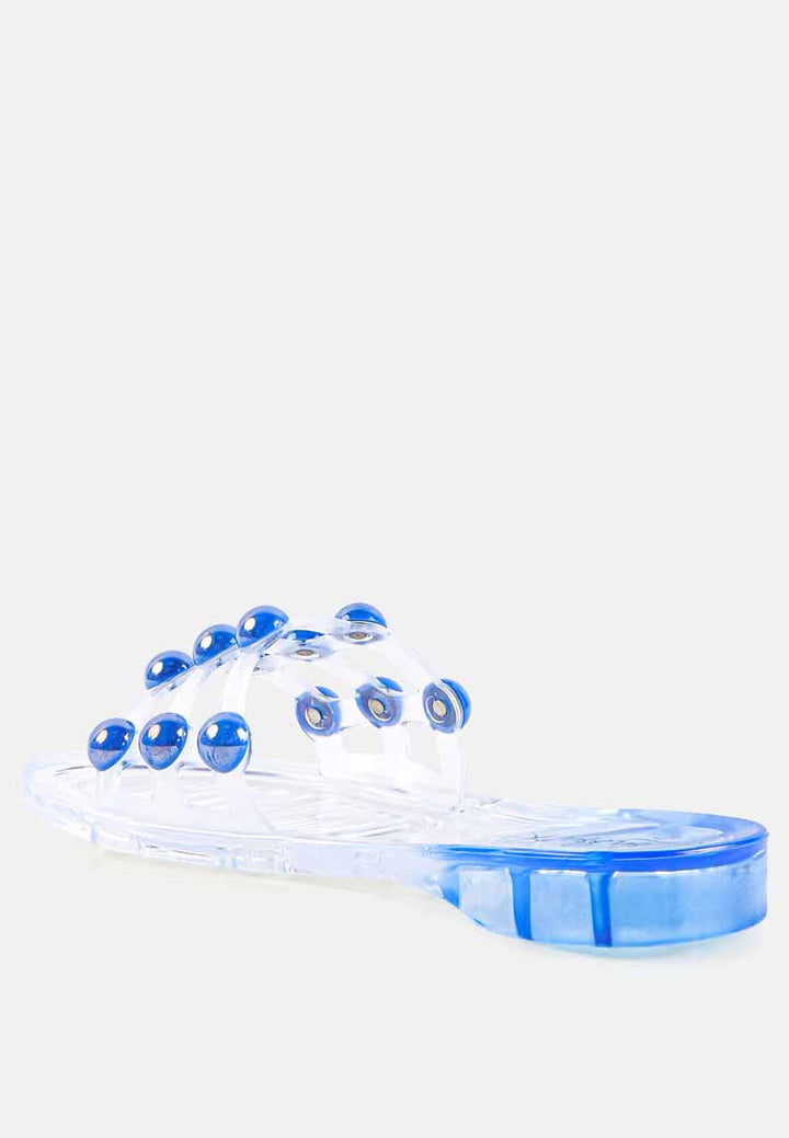 kids jelly gems slip-on flats#color_blue