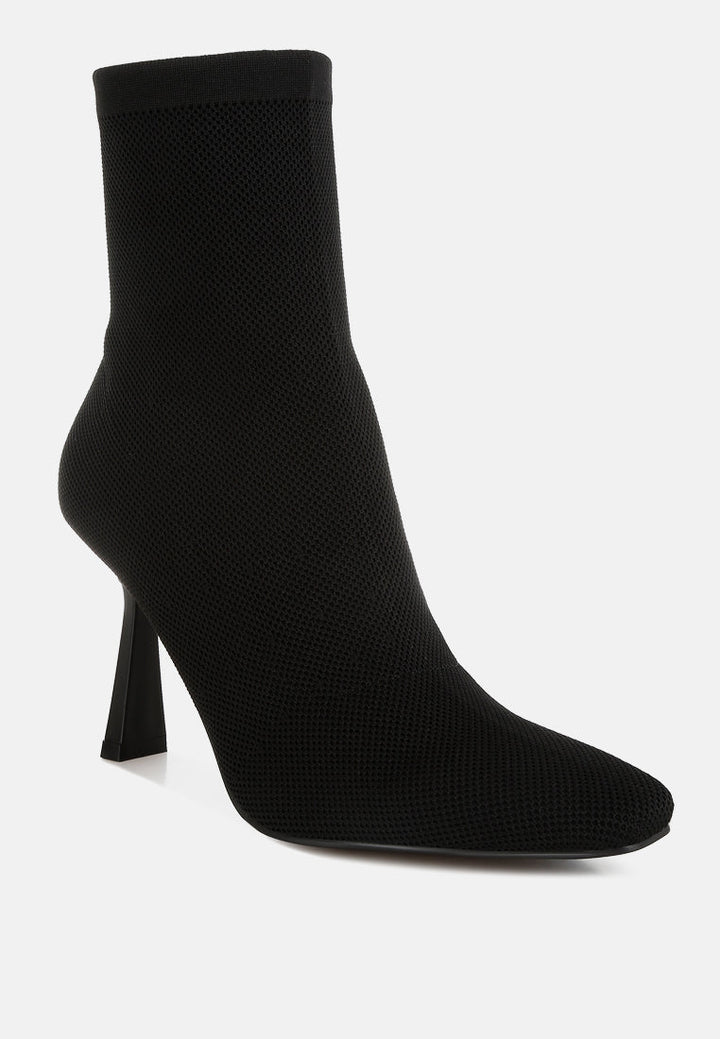 knitted sock boots by ruw#color_black