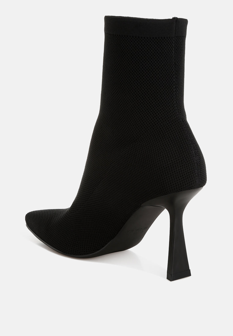 knitted sock boots by ruw#color_black