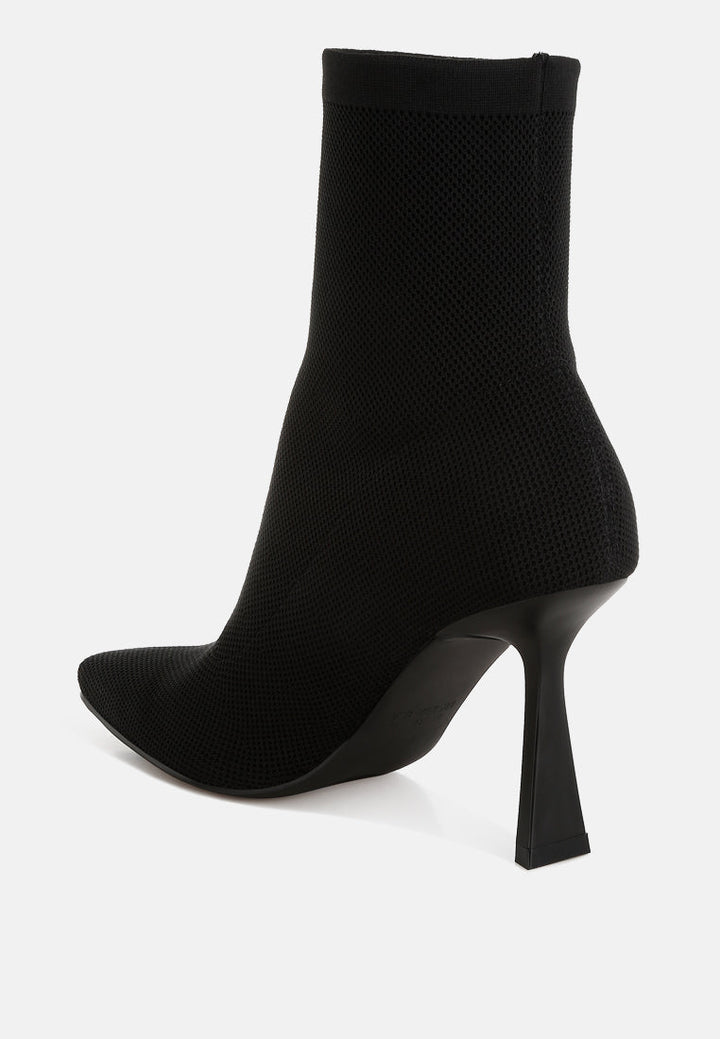 knitted sock boots by ruw#color_black
