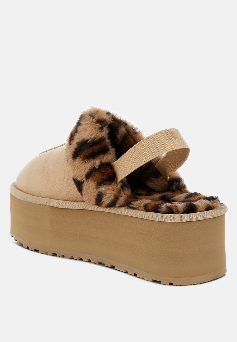 leopard faux fur platform classic slingback by ruw#color_beige