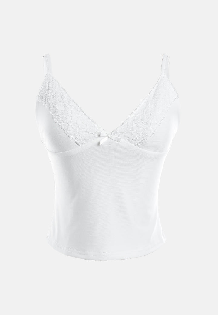 lace detail slip top#color_white