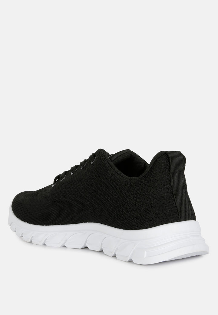 men's casual chunky sneakers by ruw#color_black