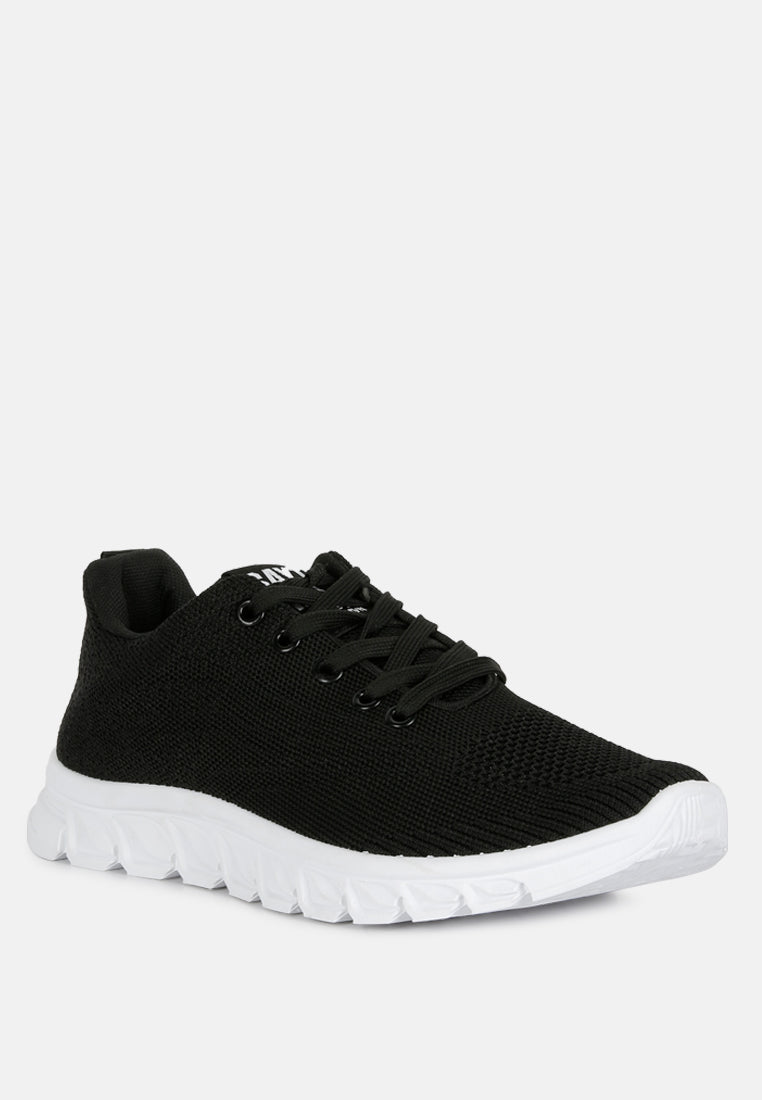 men's casual chunky sneakers by ruw#color_black