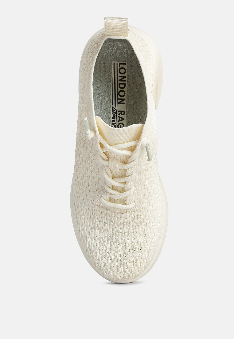 Lace Up Sporty Shoes#color_beige