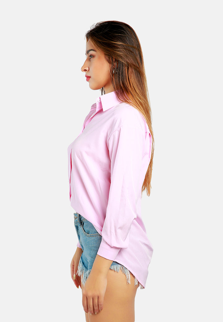 long sleeve shirt#color_pink