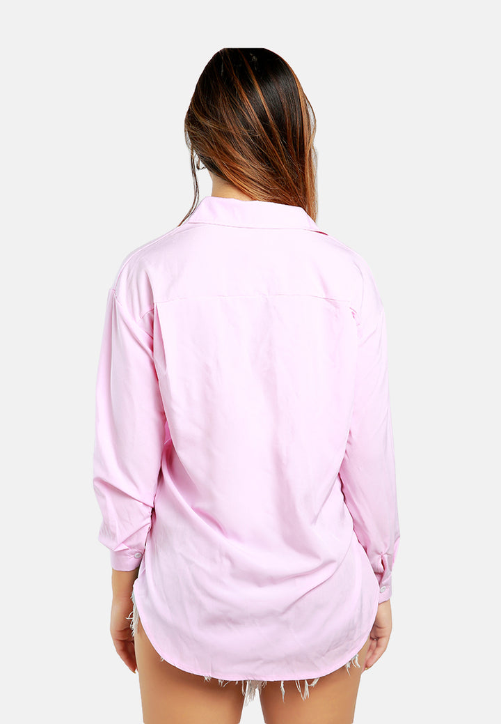 long sleeve shirt#color_pink