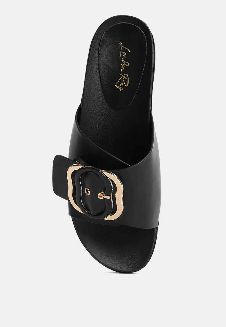 lug sole flatform sliders#color_black