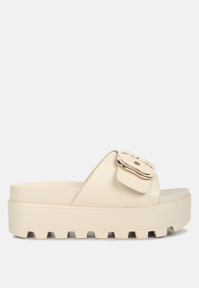 Lug Sole Flatform Sliders#color_beige