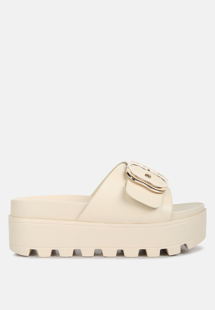 Lug Sole Flatform Sliders#color_beige