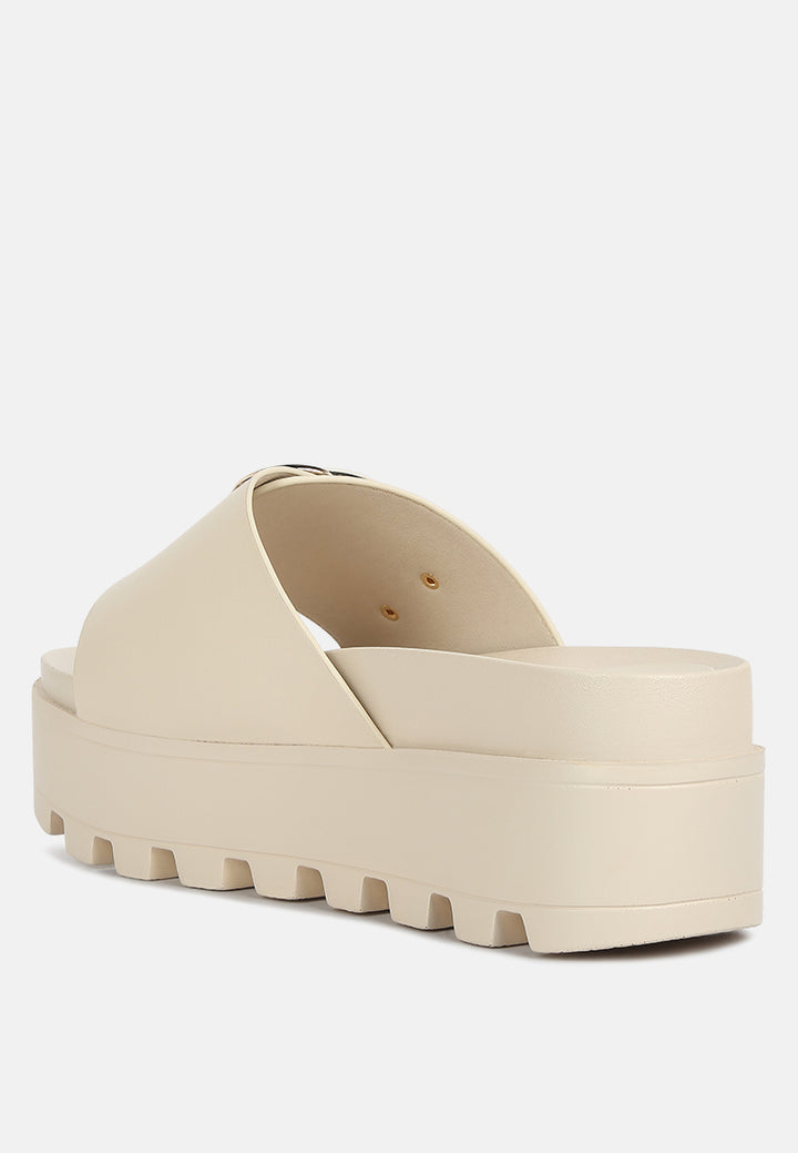 Lug Sole Flatform Sliders#color_beige