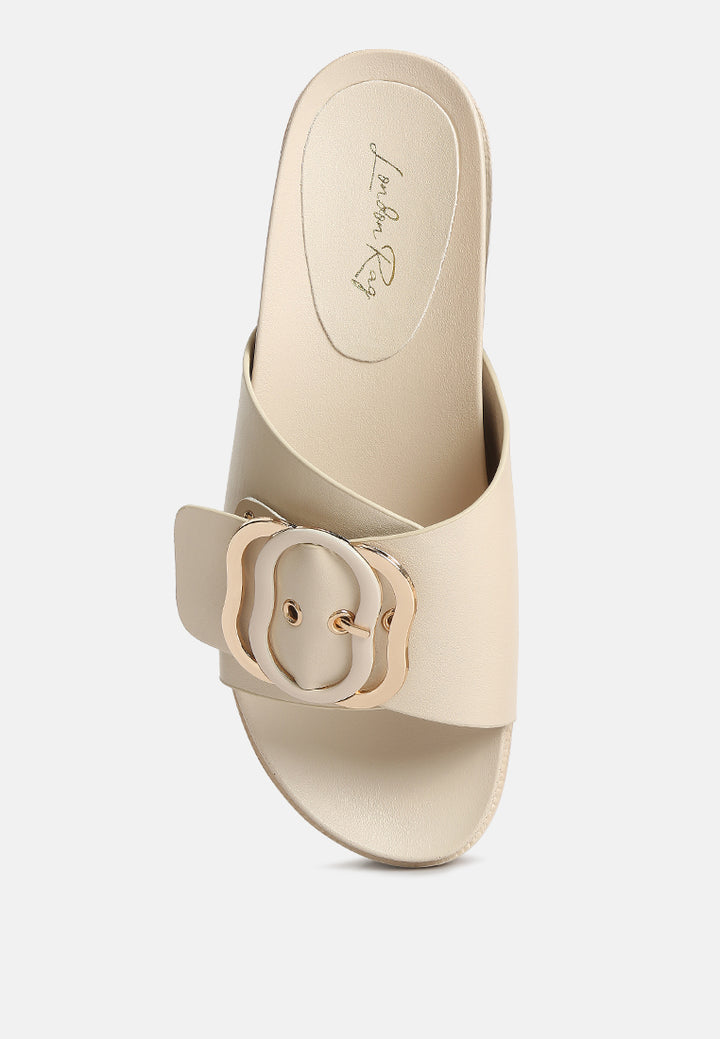 Lug Sole Flatform Sliders#color_beige