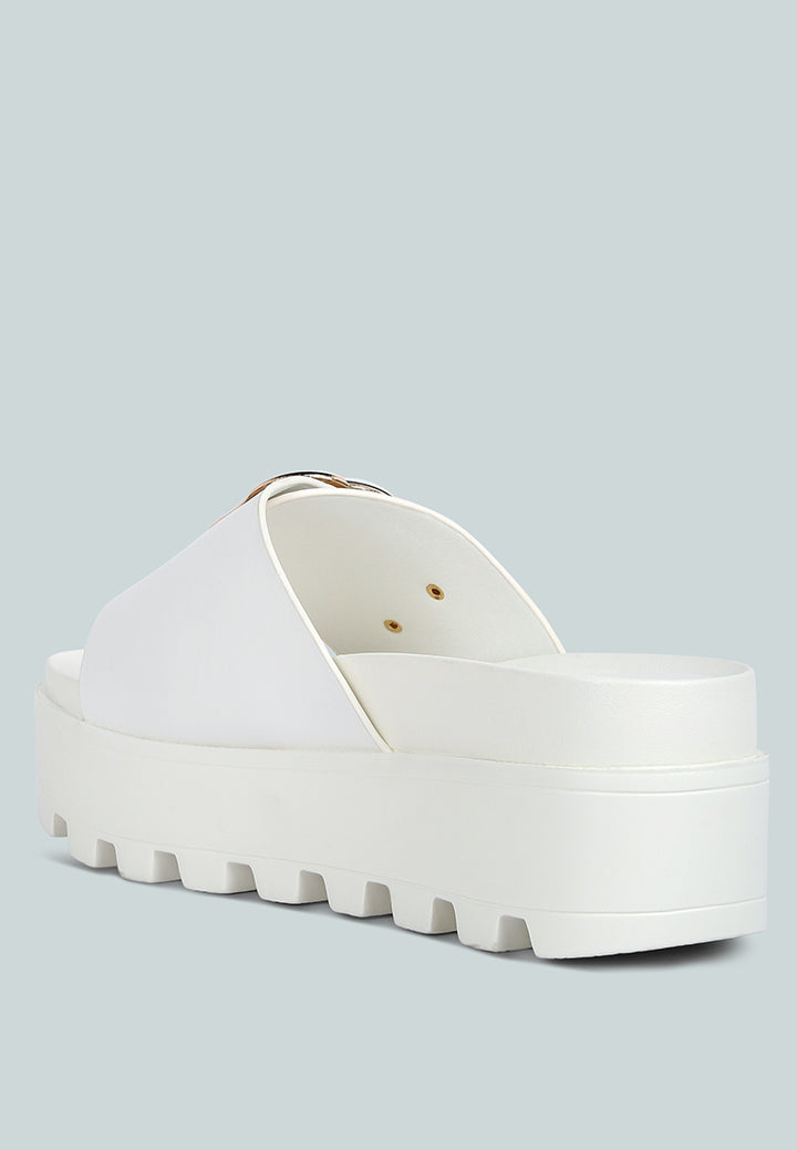 Lug Sole Flatform Sliders#color_white