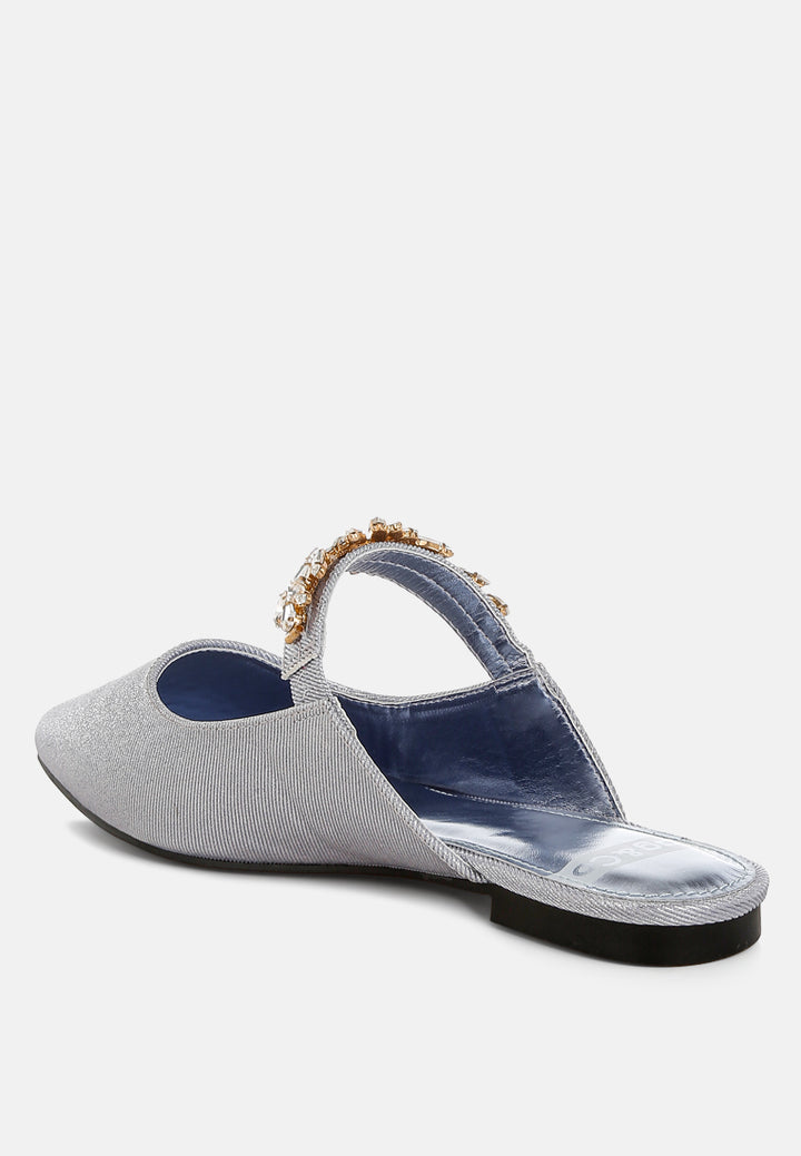 diamante strap glitter mules by ruw#color_lilac