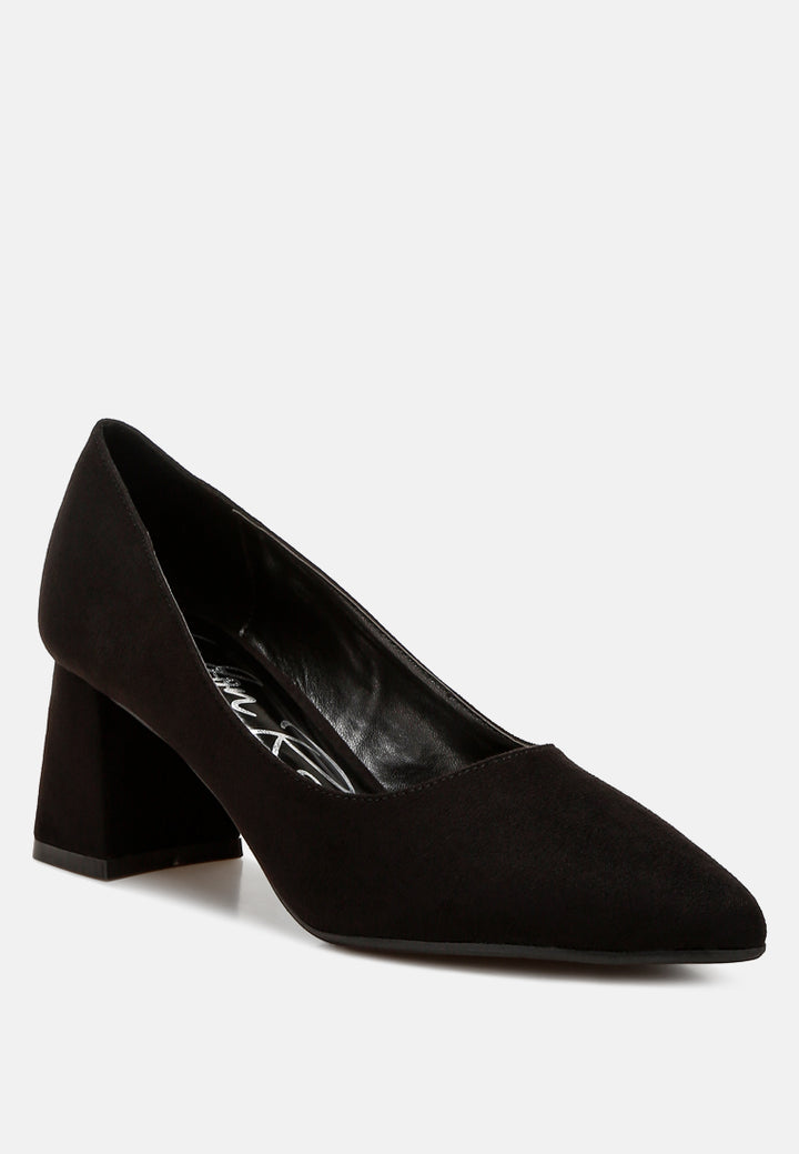 block feel pumps by ruw#color_black