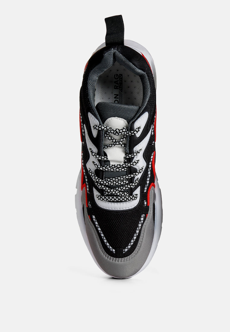 Men Casual Sneakers#color_red