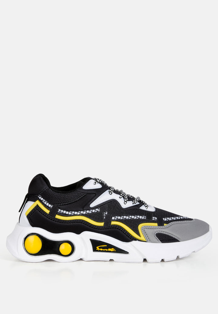 Men Casual Sneakers#color_yellow