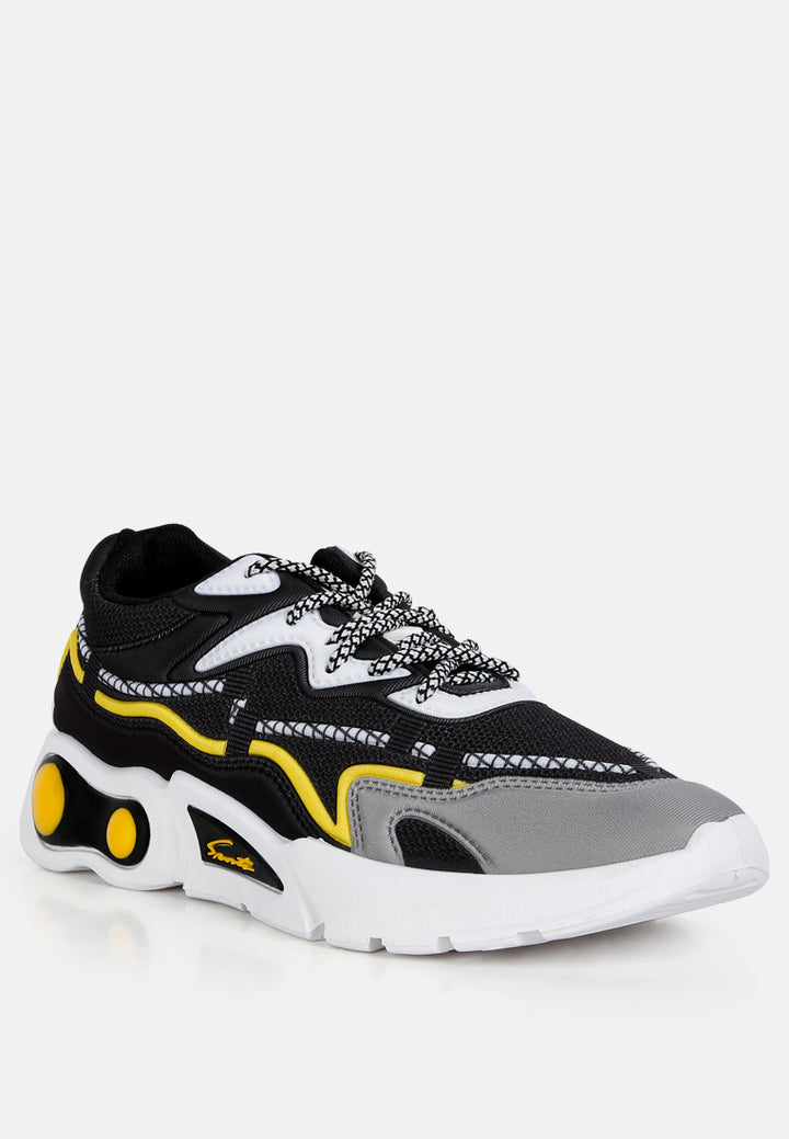 Men Casual Sneakers#color_yellow