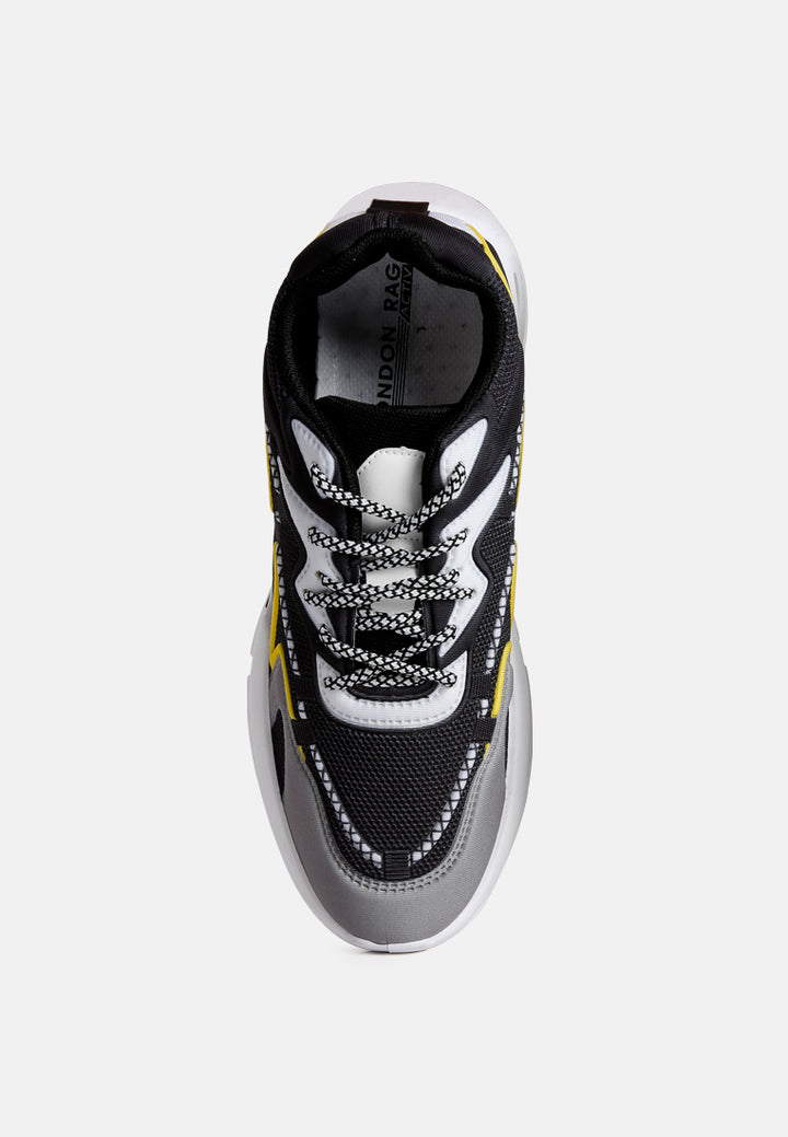 Men Casual Sneakers#color_yellow