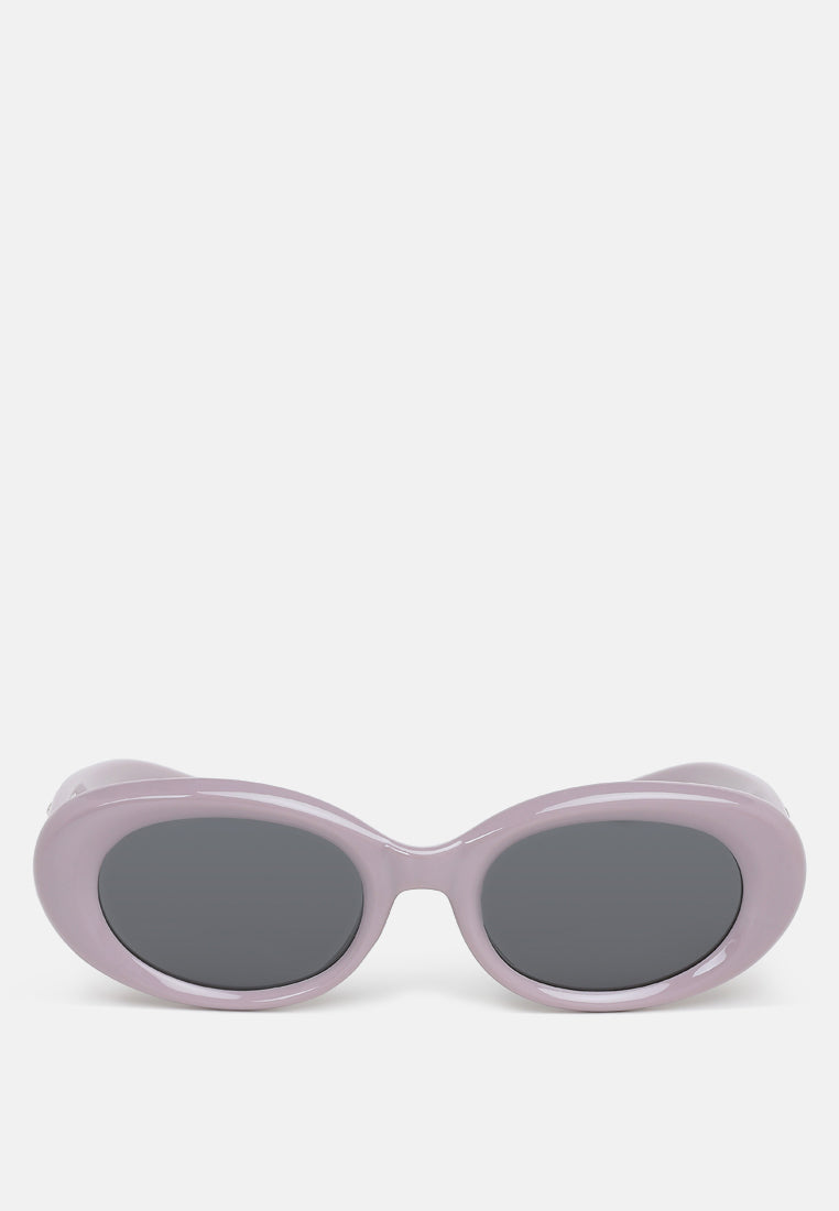 metallic stars oval sunglasses by ruw#color_purple