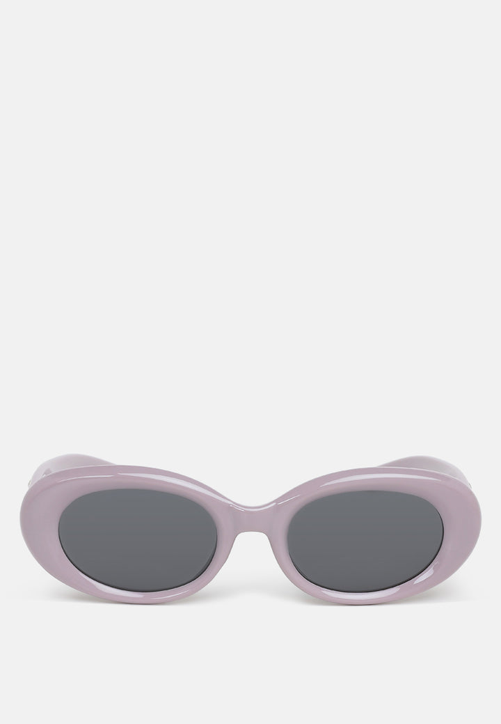 metallic stars oval sunglasses by ruw#color_purple