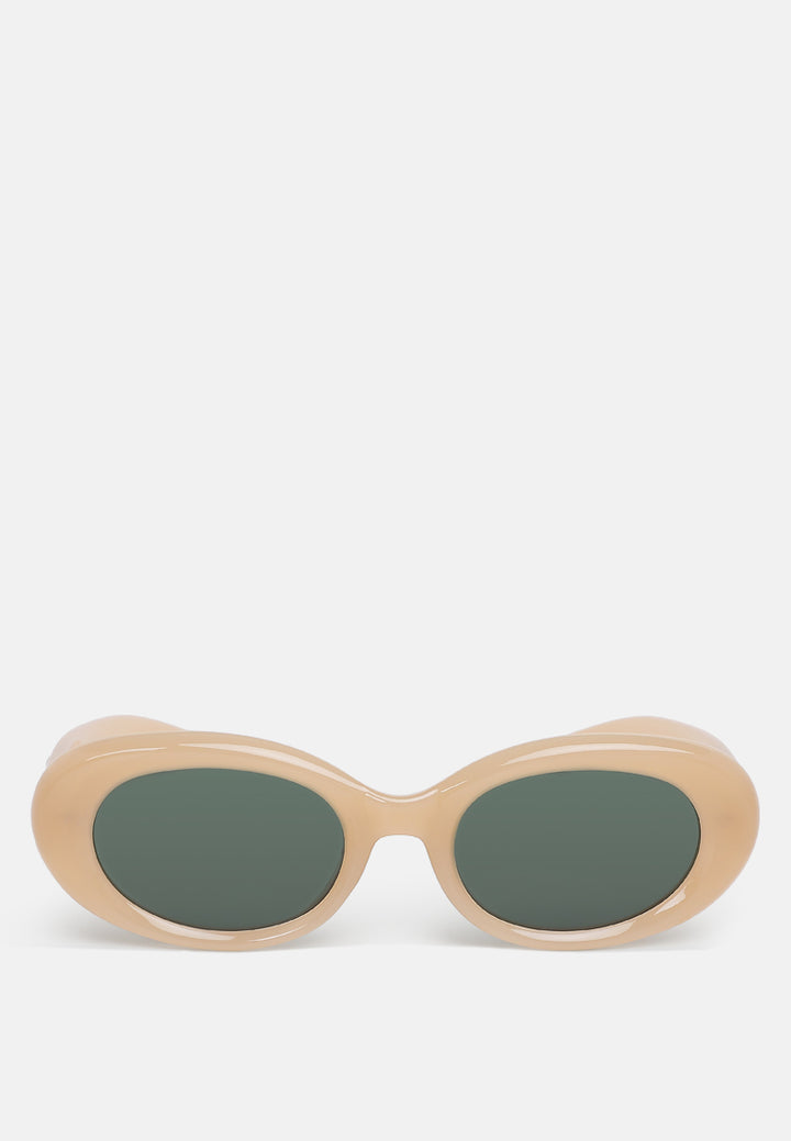 metallic stars oval sunglasses by ruw#color_skin