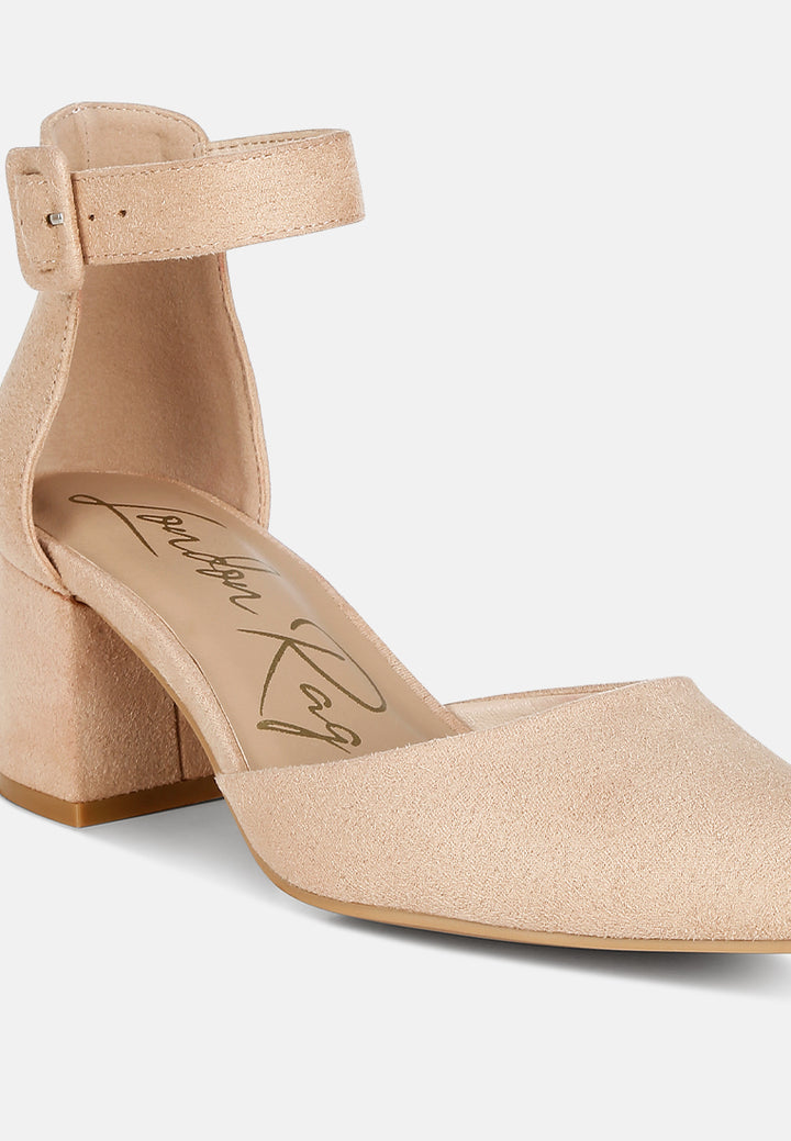 stroot mid block heel sandals by ruw#color_beige