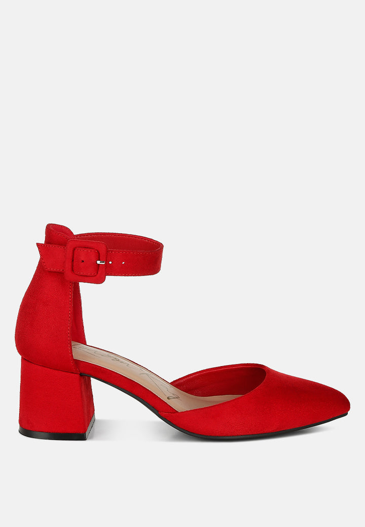 stroot mid block heel sandals by ruw#color_red