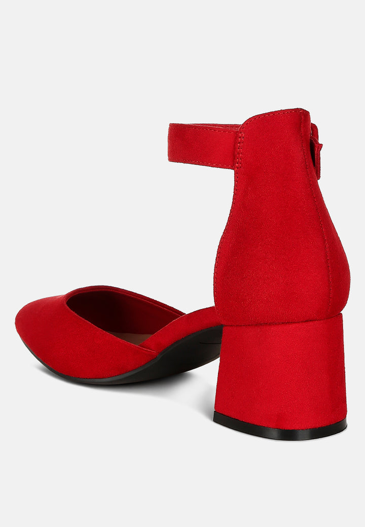 stroot mid block heel sandals by ruw#color_red