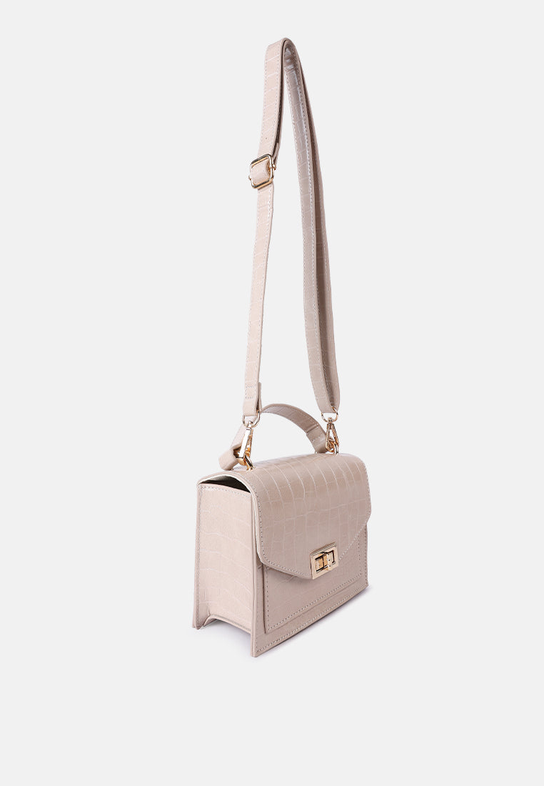 mini croc sling bag#color_nude