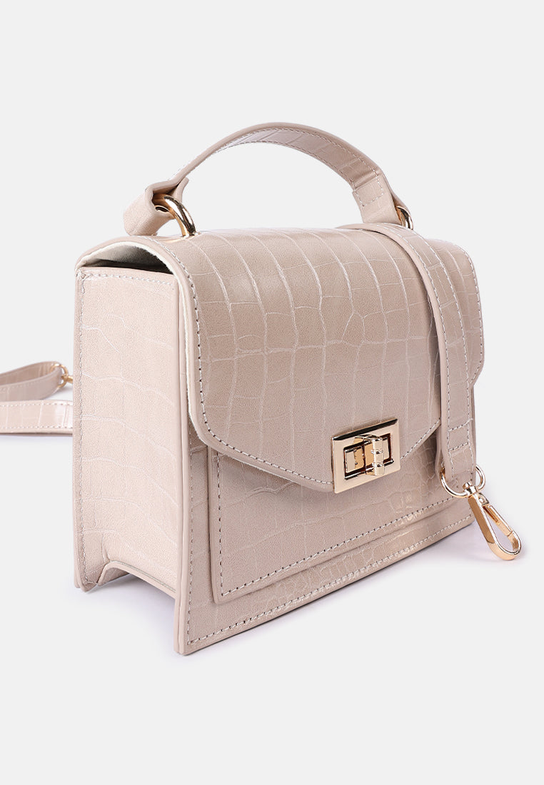 mini croc sling bag#color_nude