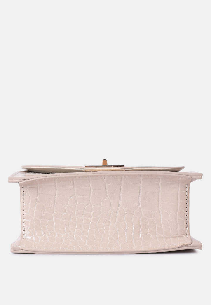 mini croc sling bag#color_nude