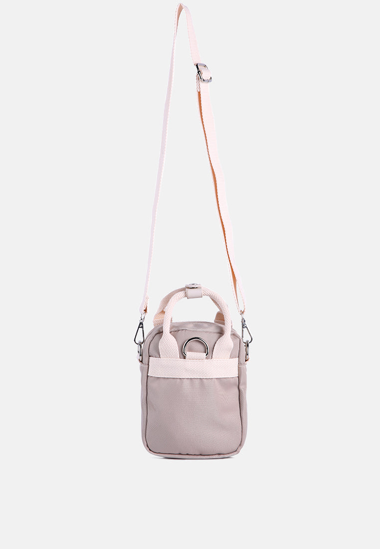 miniature backpack sling bag#color_stone