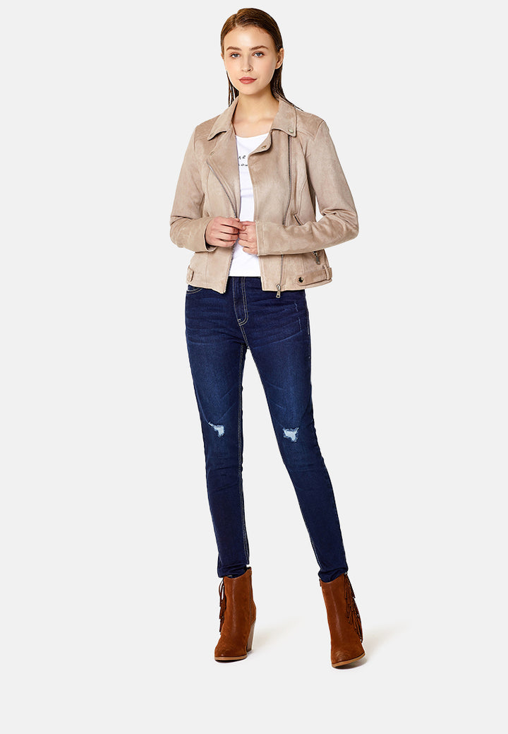 suede biker jacket#color_beige