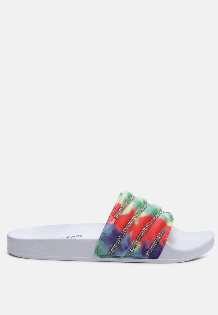 jodene multi studded slip-on sandal#color_multi