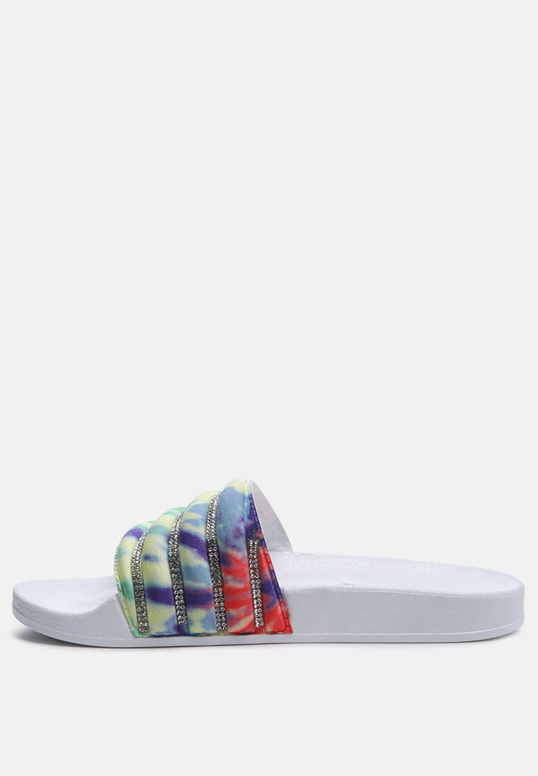 jodene multi studded slip-on sandal#color_multi
