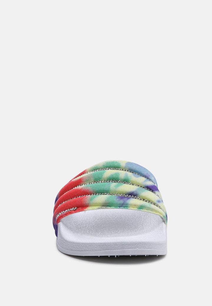 jodene multi studded slip-on sandal#color_multi