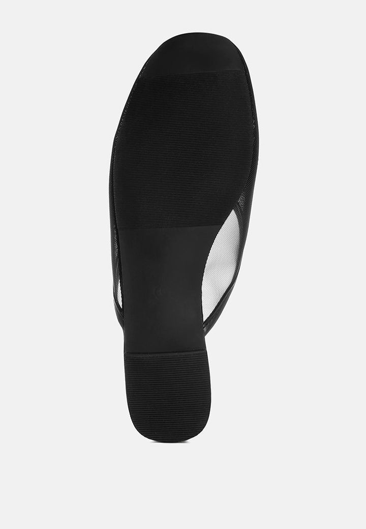 nahra mesh sequin beaded mules#color_black