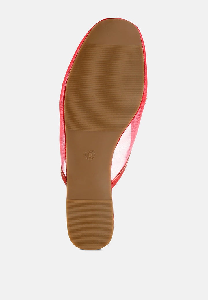 nahra mesh sequin beaded mules#color_red